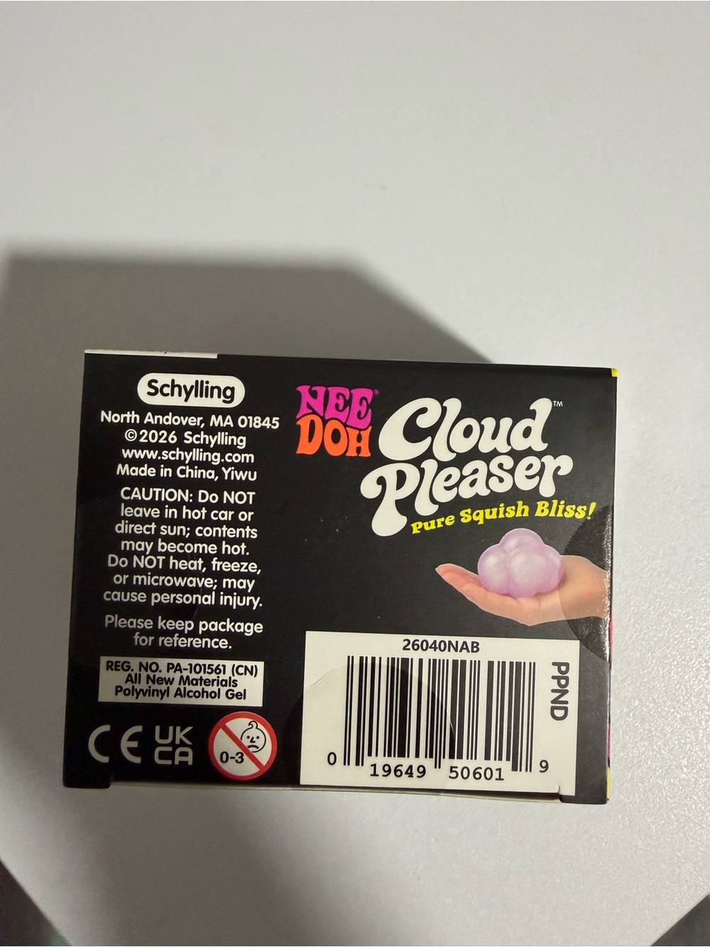 Needoh Cloud Pleaser Pure Squish Bliss Squishy fidget TikTok Schylling toy new - Picture 4 of 4